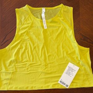 Lululemon Cropped Sculpt Tank NWT